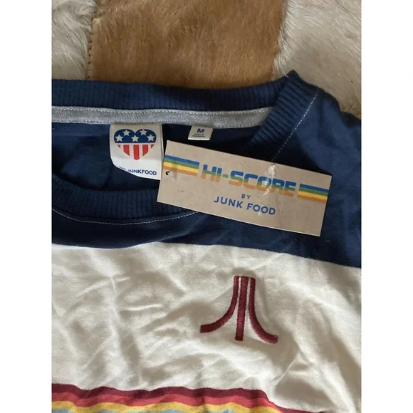 Atari striped 70s t-shirt dress - Picture 3 of 3